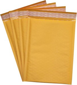 Kraft Self-Seal Bubble Envelope 4 x 8"